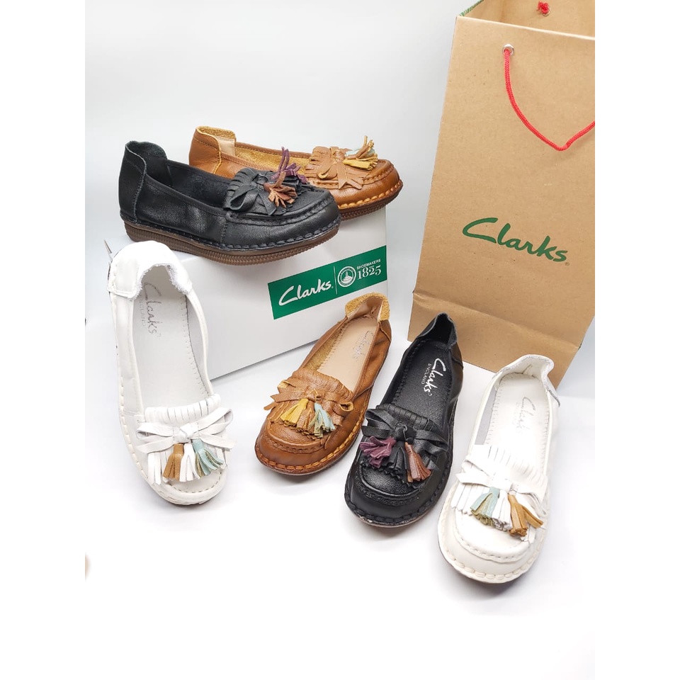 Zapatos planos best sale clarks mujer