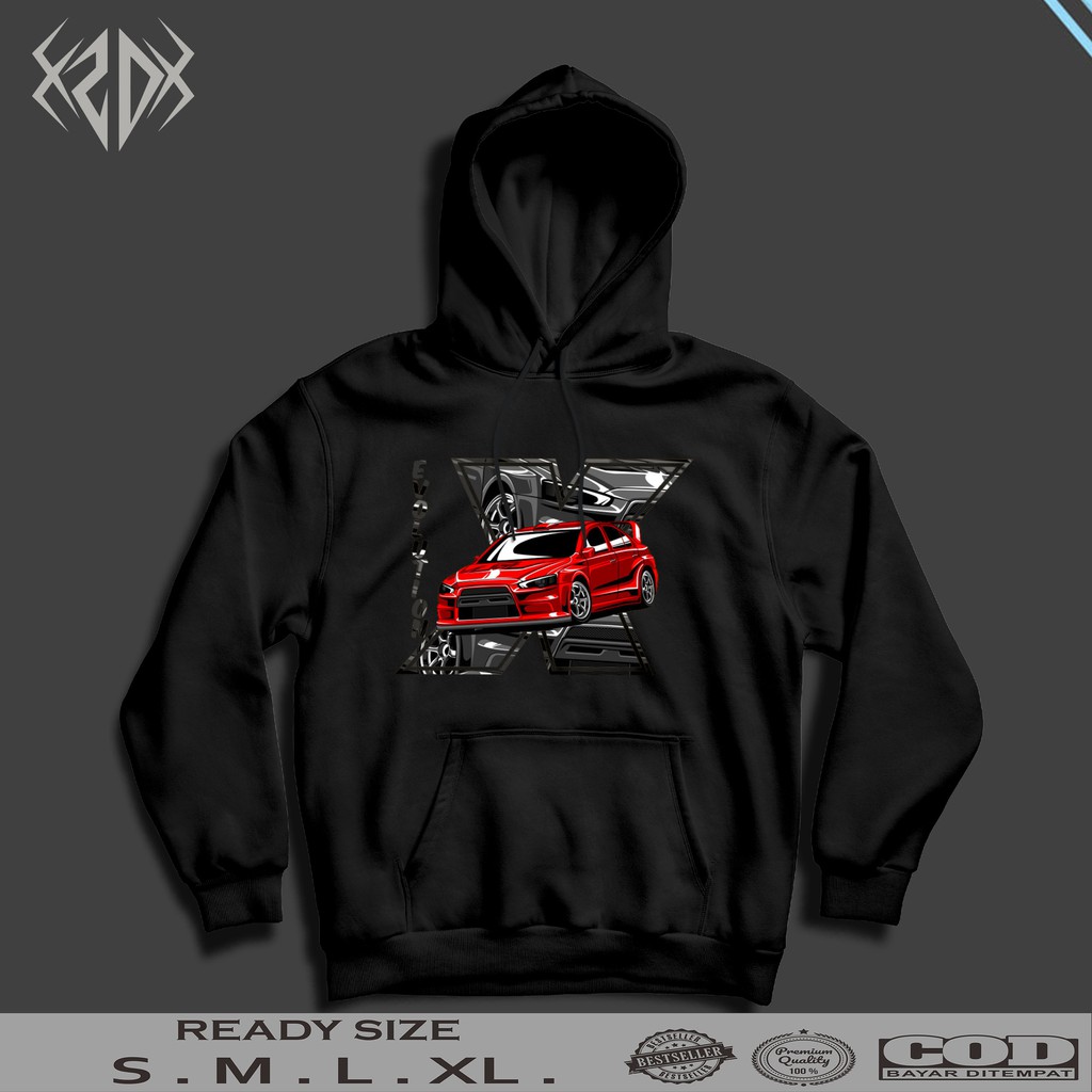 Sudadera Con Capucha MITSUBISHI LANCER EVO X SERIES Chaqueta