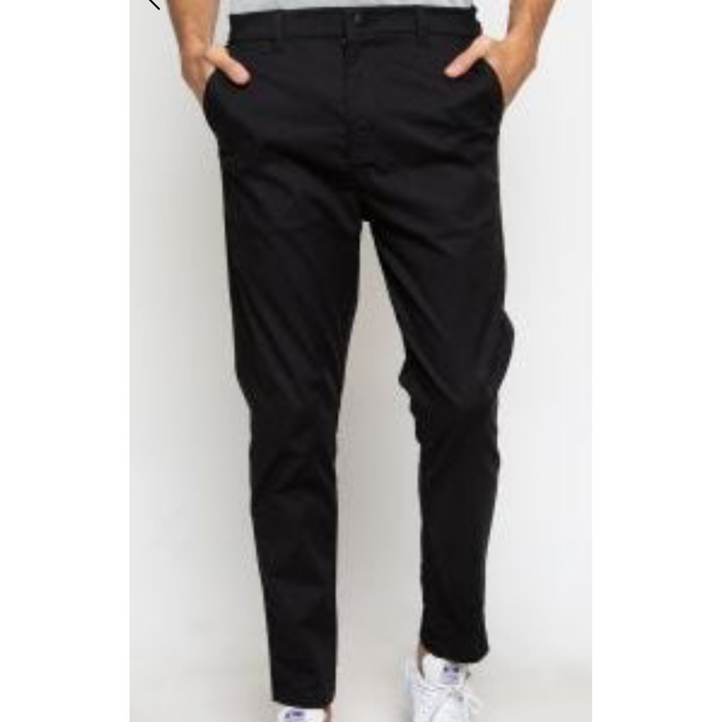 Pantalones best sale negros chinos