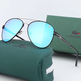 Gafas De Sol De Cocodrilo Para Hombres Y Mujeres_ (LACOSTE) Marco De Metal  Clásico Anti-rating Lente | Shopee Colombia