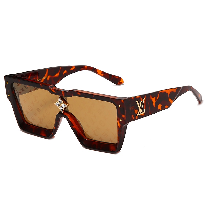 Mujer LOUIS VUITTON LV 1486 marca de lujo diseño de moda clásico estilo  millonario Retro gradiente lente gafas de sol gafas de sol