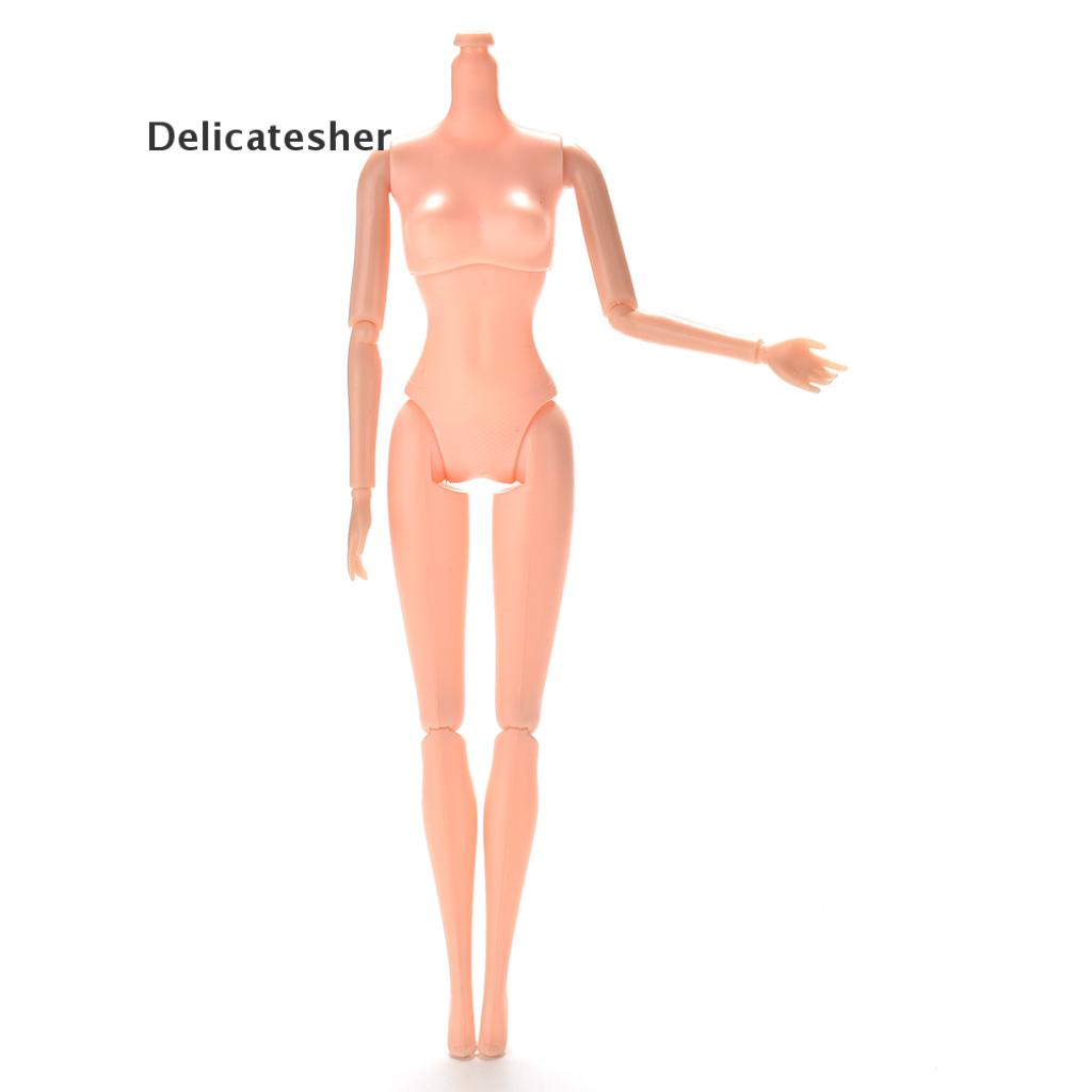 delicatesher] 1 muñeca desnuda móvil articulada 12 piezas 25 cm/10.23