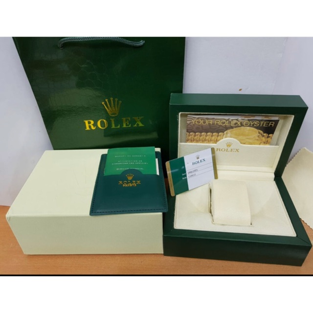 Caja de rolex original sale