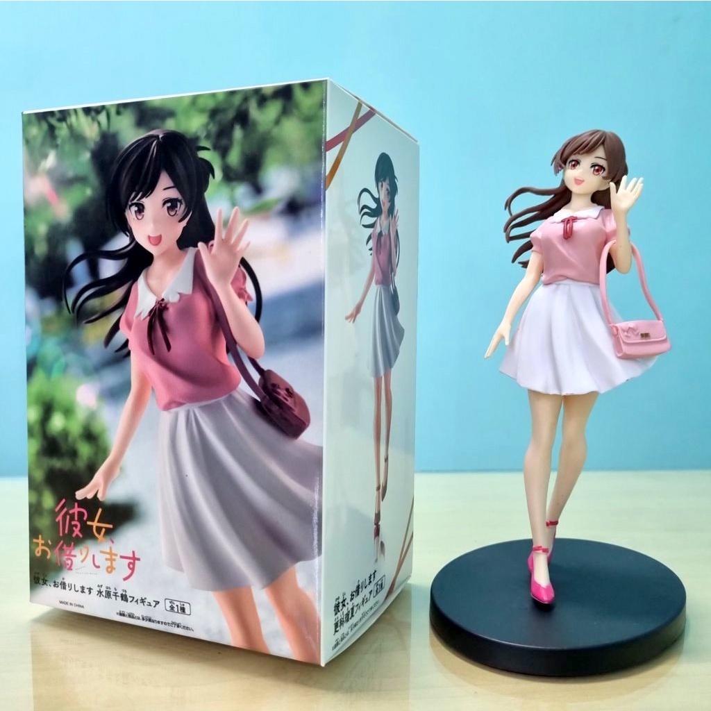 Figura Anime Chizuru Mizuhara E Ruka Sarashina – Statua In PVC Da Collezione, Altezza 18 Cm, Dipinta A Mano, Regalo Per Fan Di Rent-A-Girlfriend