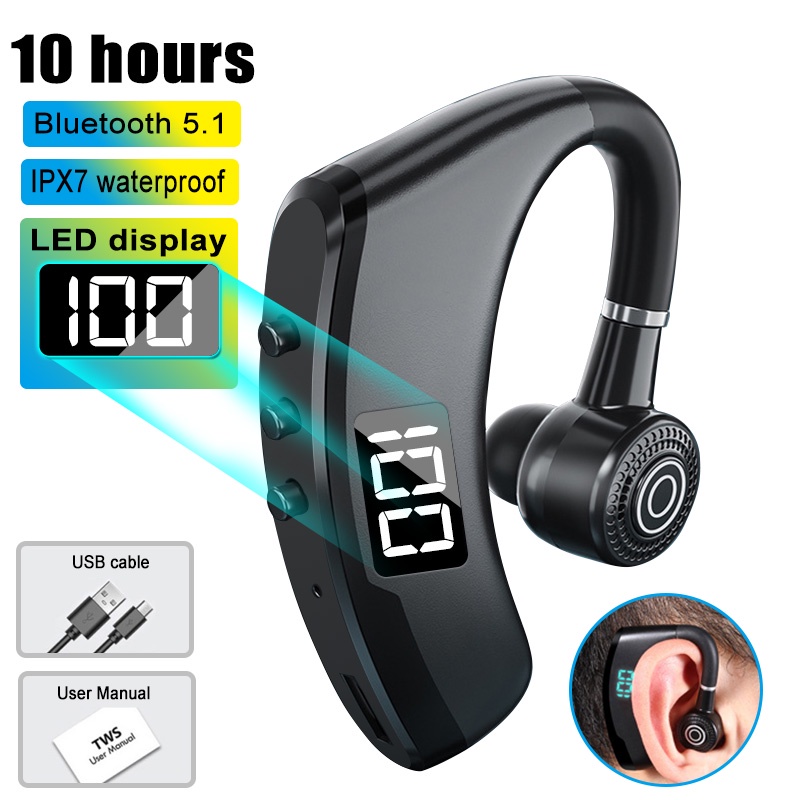 Auriculares Inal mbricos Bluetooth Twitch V9 Micr fono Impermeable