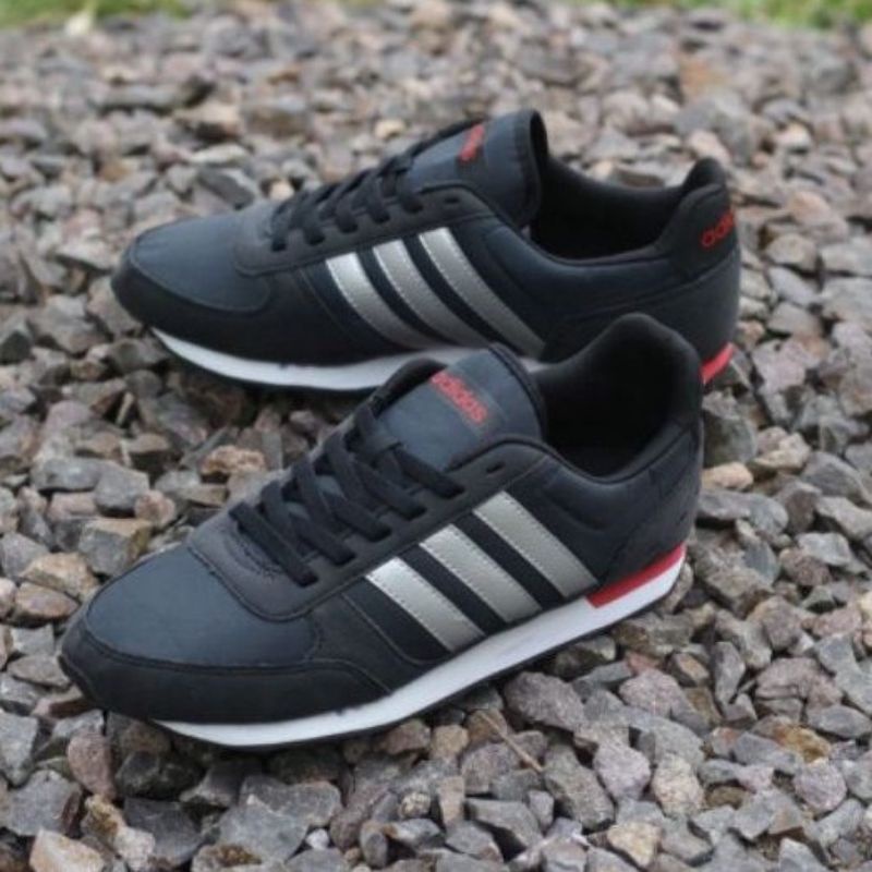 Adidas neo negras hombre online