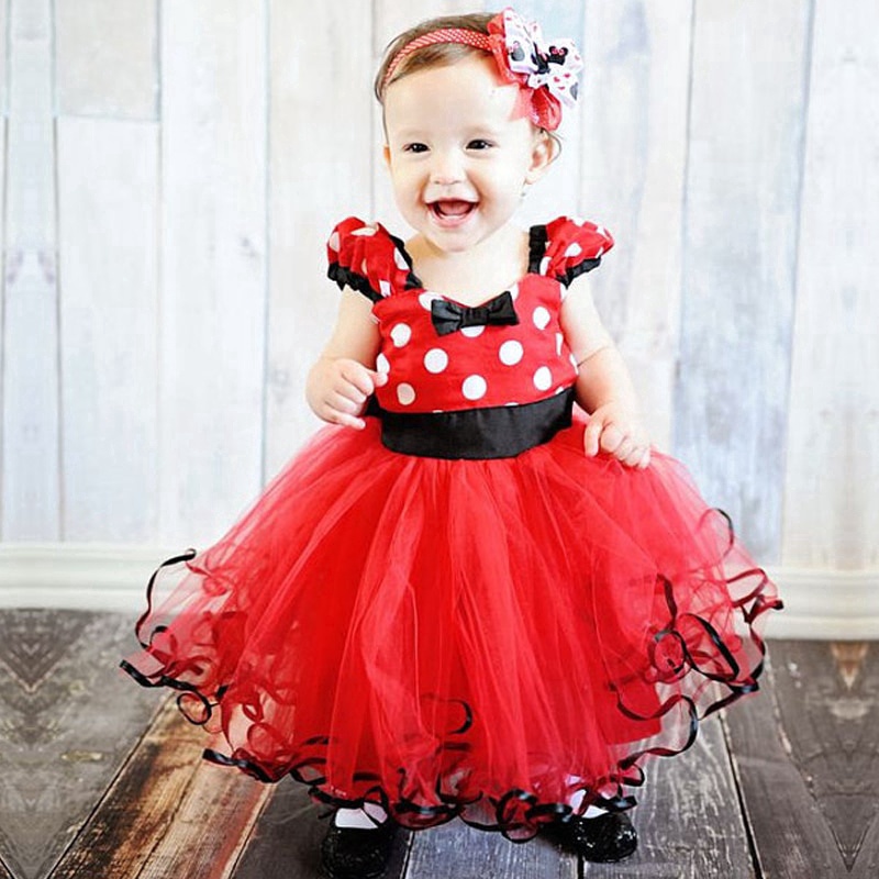 Vestido rojo para discount niña de 1 año