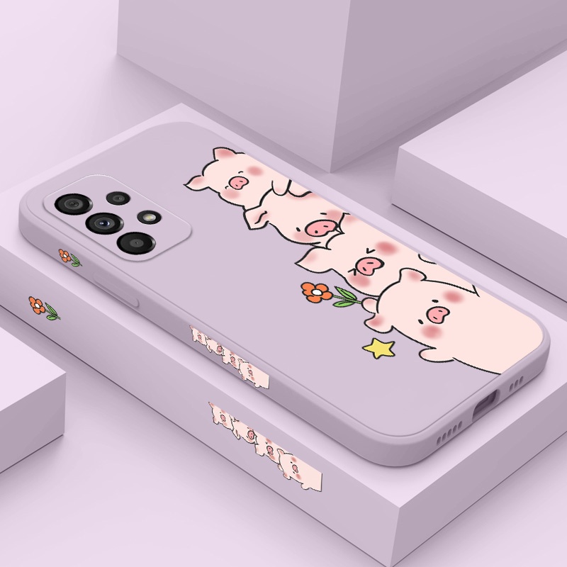 Funda Silicona Antigolpes Para Xiaomi Redmi 10c Diseño Cerdos con