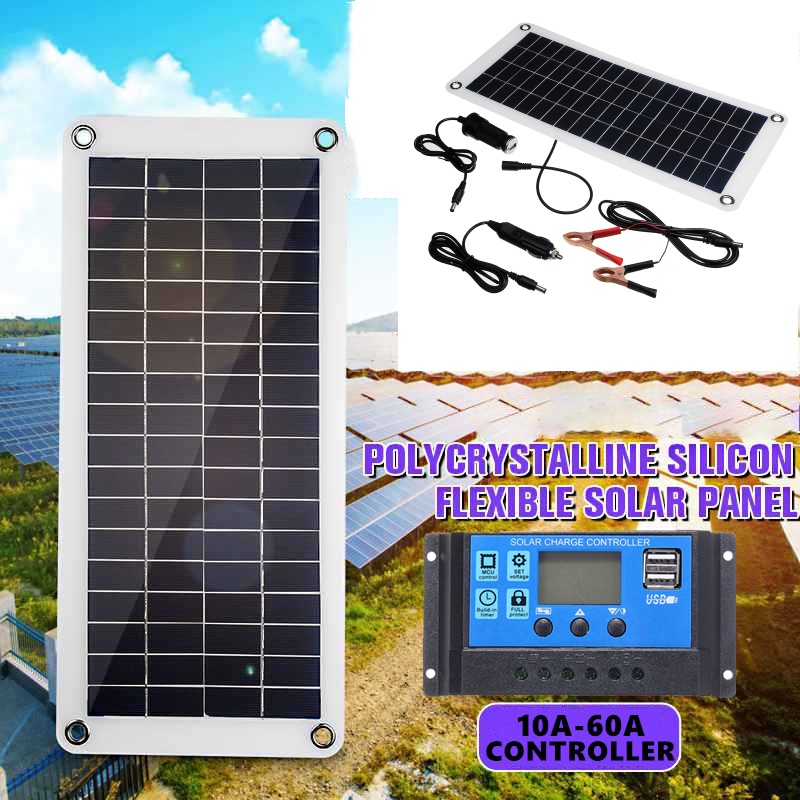 Panel solar flexible de 50W 12V - Todo en energía solar