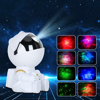 Proyector de cielo estrellado y galaxia Robot, luz nocturna LED USB