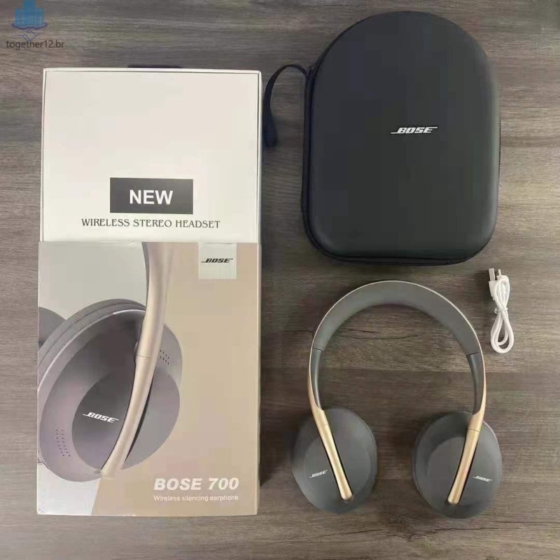 Bose Auriculares inalámbricos Bluetooth con cancelación de ruido 700 con  estuche de carga - negro