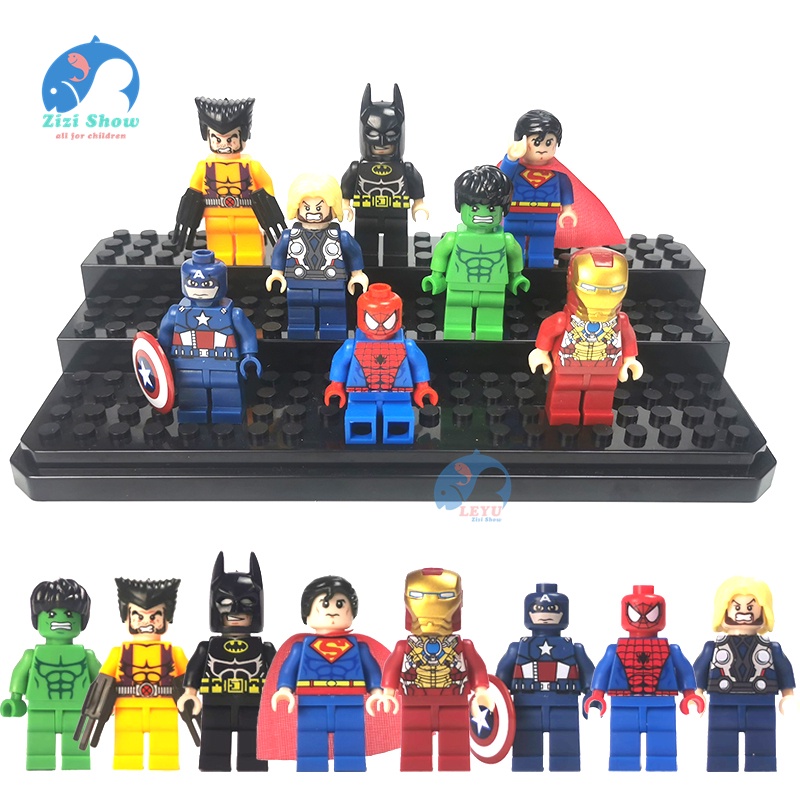 Muñecos de best sale lego de marvel