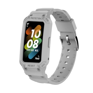 Huawei Honor Band 7/6 Funda De Parachoques Con Correa Protectora De  Pantalla + Pulsera De Banda Para Fit ES