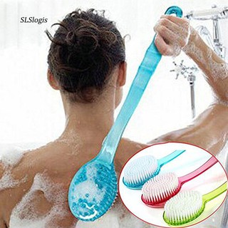 Cepillo de ducha de baño de plástico de mango largo Scrubber Cepillo de  limpieza de piel Cuerpo para accesorios de baño Herramienta de limpieza