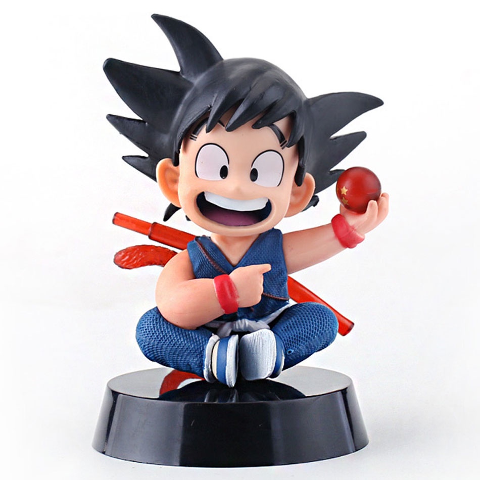 Dragon ball z infância filho goku kakarotto nuova bola figura de ação pvc  bolo mobiliário modelo bonecas coleções brinquedos presente