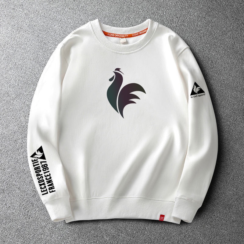 Le Coq Sportif La Nueva Tendencia Pura Cotto Sudadera Con Capucha De Los Hombres Sudaderas De Las Mujeres Shopee Colombia