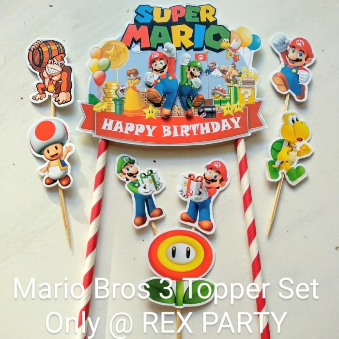 Topper tarta Super Mario 4
