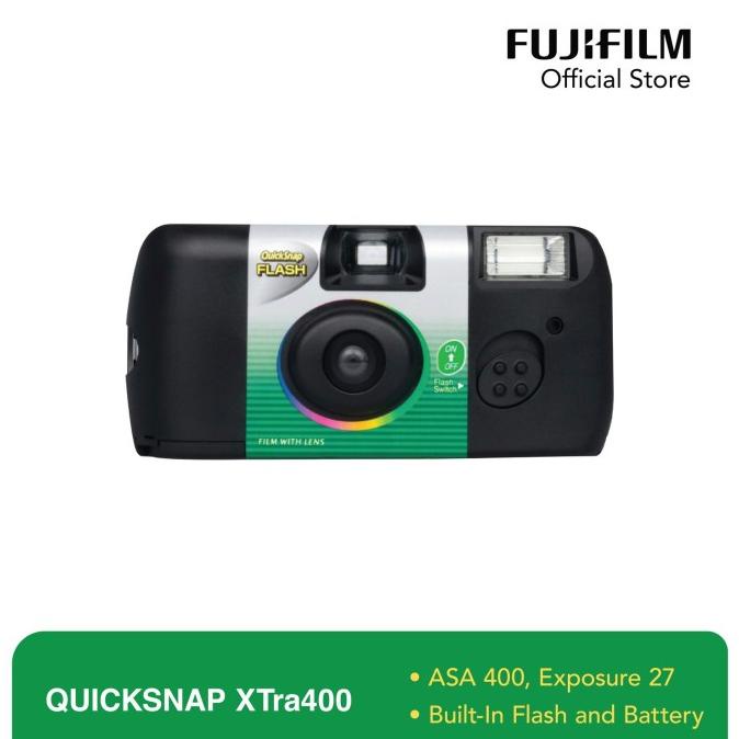 CAMARA DESECHABLE FUJI QUICKSNAP 400 CON FLASH (27 fotos)