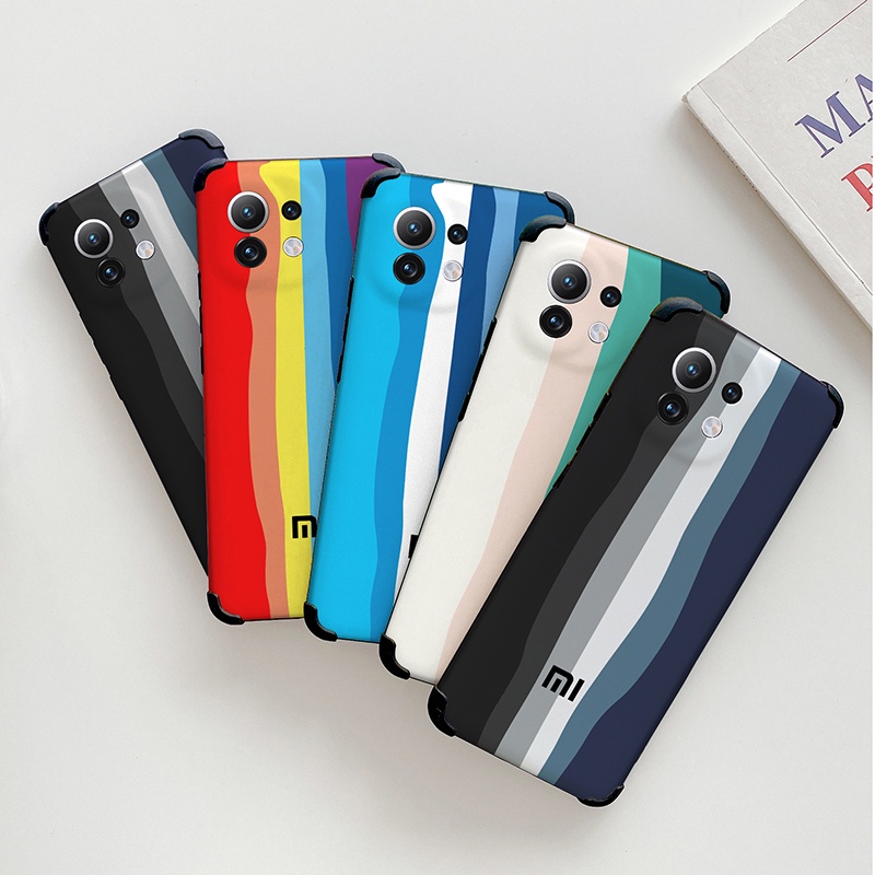 Funda De Silicona Oficial Lace-Iris Gradient Para Xiaomi Mi 11 Lite 11T Pro