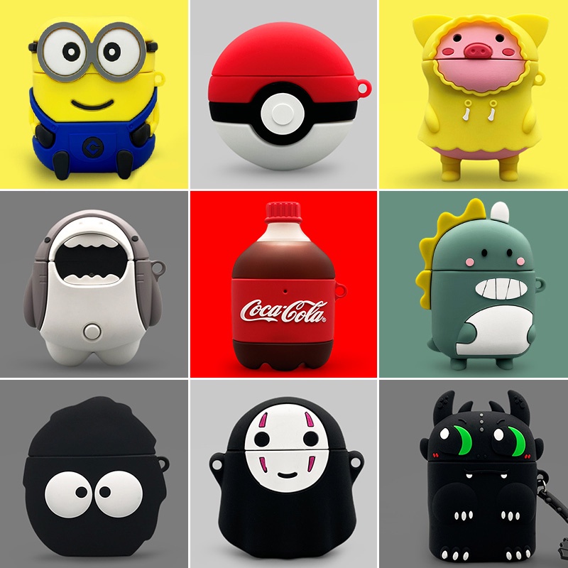 Funda blanda para aud fonos Cartoon para XiaoMi Redmi AirDots 3