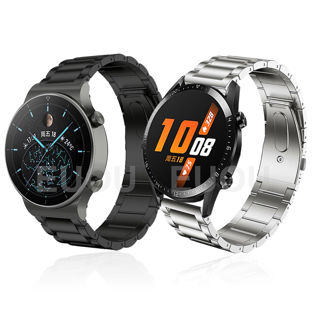 Correa De Titanio Para Huawei Watch GT 2 Pro GT2 46mm Smartwatch