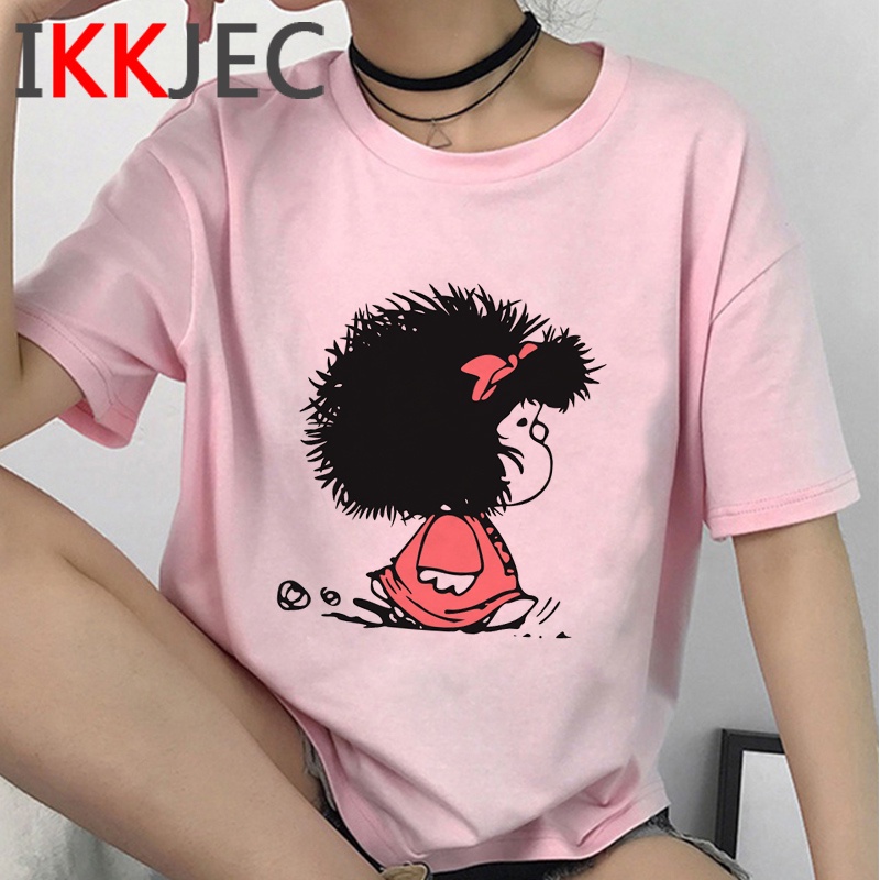 Mafalda Camiseta Mujer 2022 Est tica tumblr Japon s top Camisetas