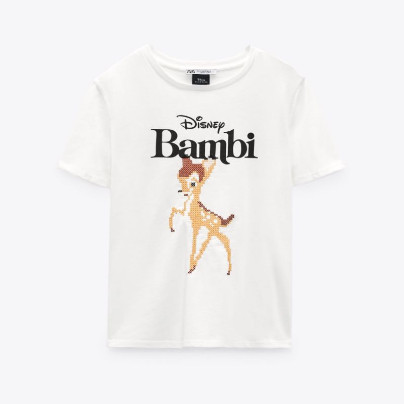 Fashion camiseta bambi zara