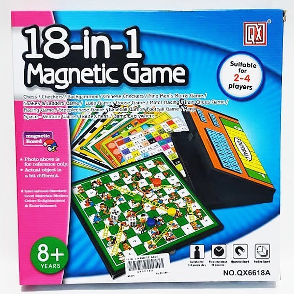 Ludo Magnetico Juego Mesa Clásico Educativo Tablero