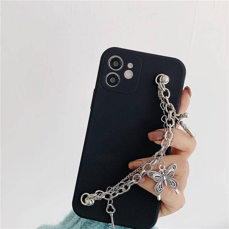 Funda para teléfono móvil, Case Redmi Chain, Neck Chain