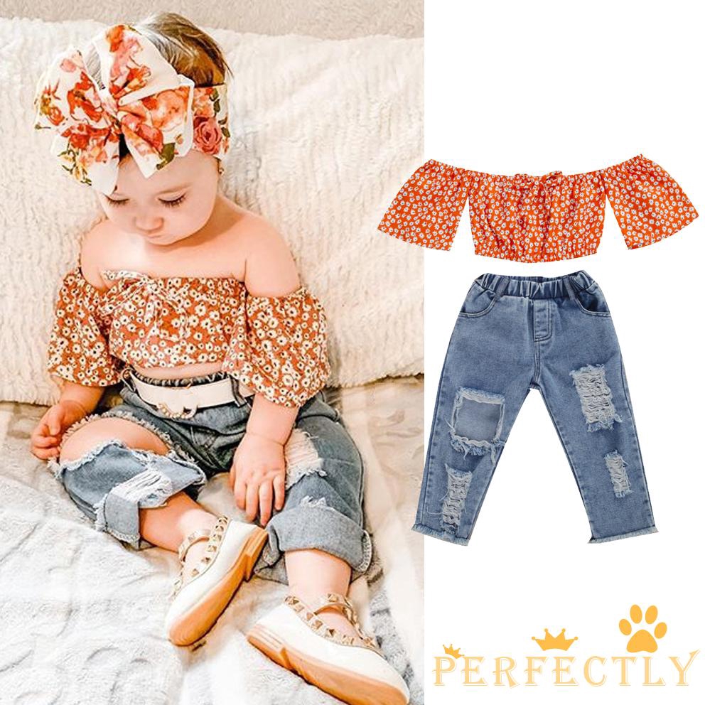 Jeans y pantalones para bebés niñas de 2 a 5 años