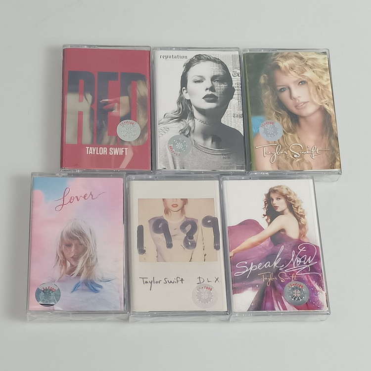 (Cassette tape) Canciones En Inglés Europa Y América Taylor Swift Juego