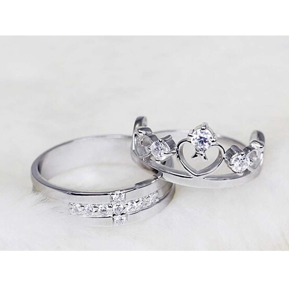 Anillos de pareja coronas hotsell