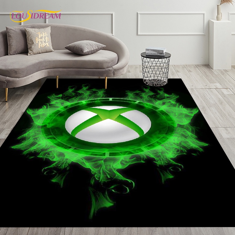 Comprar Alfombras creativas para Gamer Gaming Xbox, alfombras para sala de  estar, dormitorio, juego decorativo para niños, alfombra antideslizante  para suelo, alfombra para área de juegos para niños, regalo