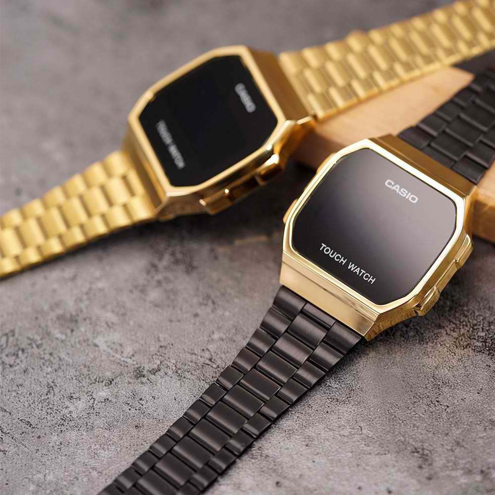 2022 Nuevo Reloj Digital Unisex Impermeable Con Pantalla Táctil Casio