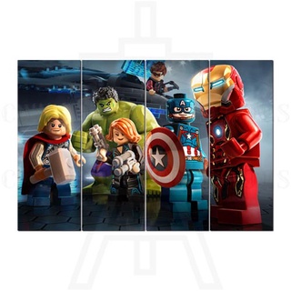 Dibujos lego online marvel