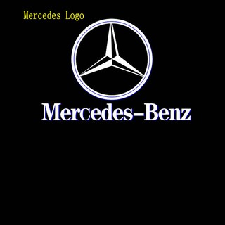 2 X Puerta Láser Cortesía De Luz Led Para Mercedes-benz W166