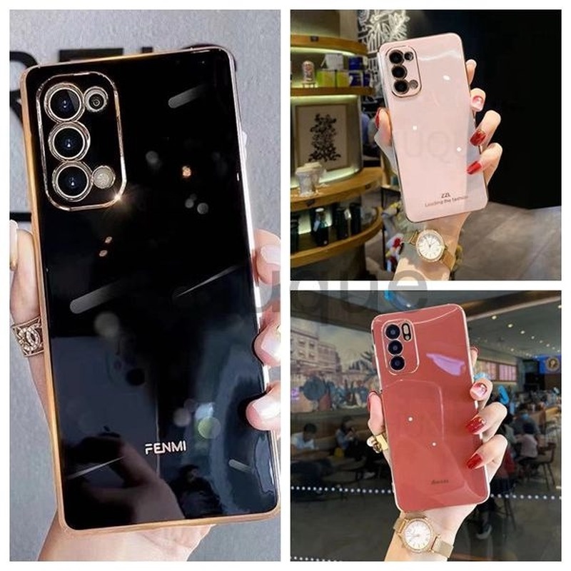 Funda Para Xiaomi Poco C65 Suave Silicona Galvanoplastia