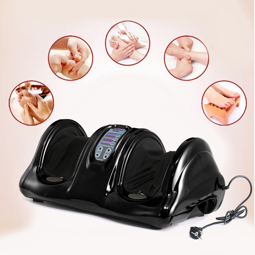 40W 220V Calefacción Eléctrica Masajeador Corporal De Pies Reflexología  Pierna De Becerro Alivio Del Dolor Relax Relajación Amasado Rodillo Vibrador  Máquina | Shopee Colombia