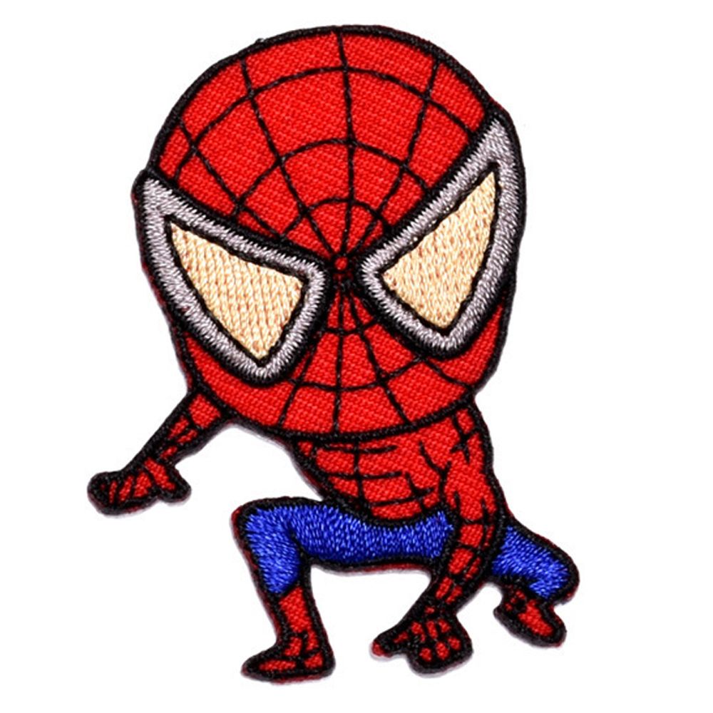 MXMIO Hot Transfers Spiderman Parches Planchado Bordado Tela Pegatinas Ropa  Superhéroes Cumpleaños Anime Dibujos Animados Parche Pegatina DIY Costura  Insignia | Shopee Colombia