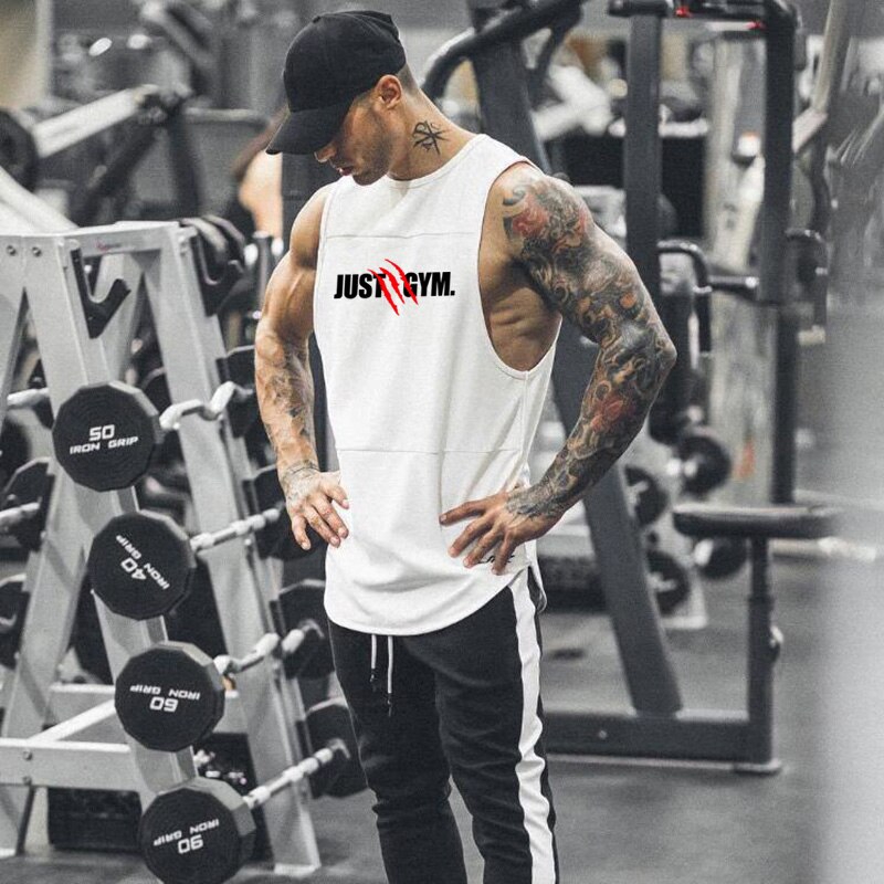 Camiseta Sin Mangas De Gimnasio Para Hombre Moda Deportiva De Malla  Transpirable