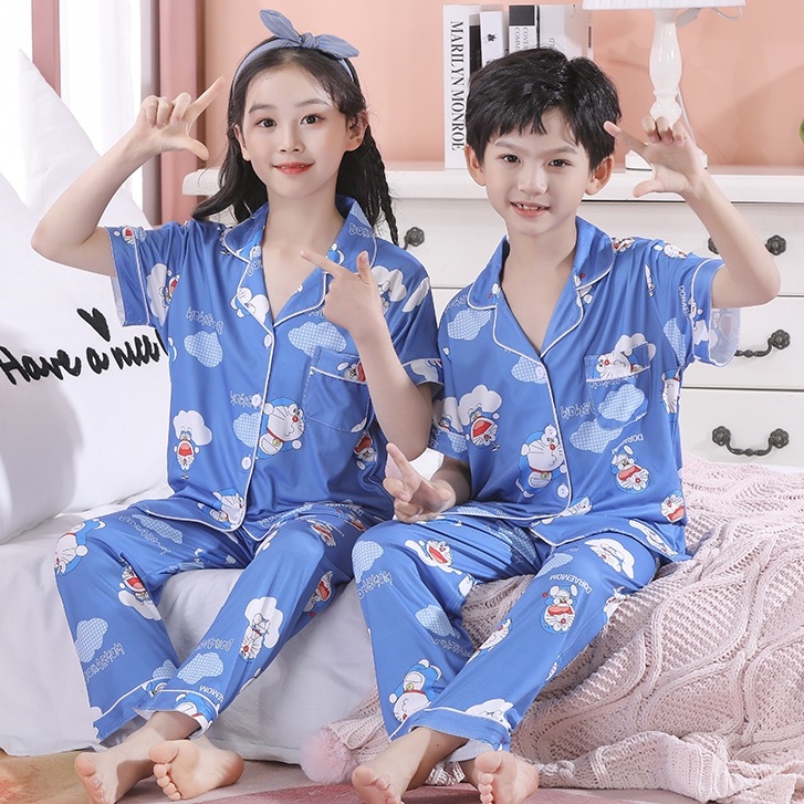 Pijama doraemon niño hot sale