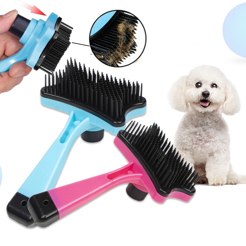 Cepillo de aseo profesional para mascotas mascotas cepillo pelo cepillo  quita pelos de mascota