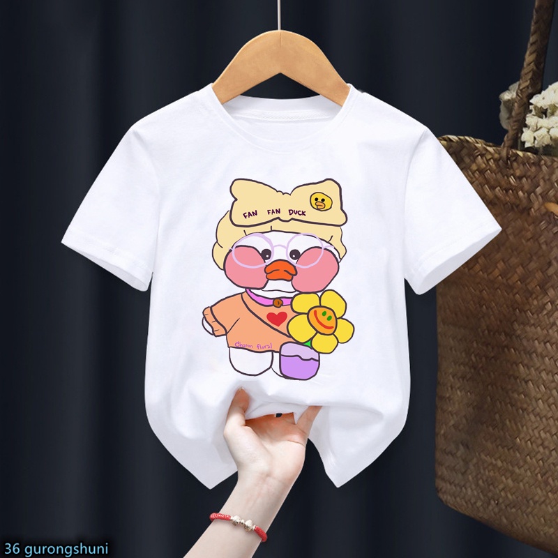 Camiseta de Lilo & Stitch para niño y niña, ropa informal Kawaii