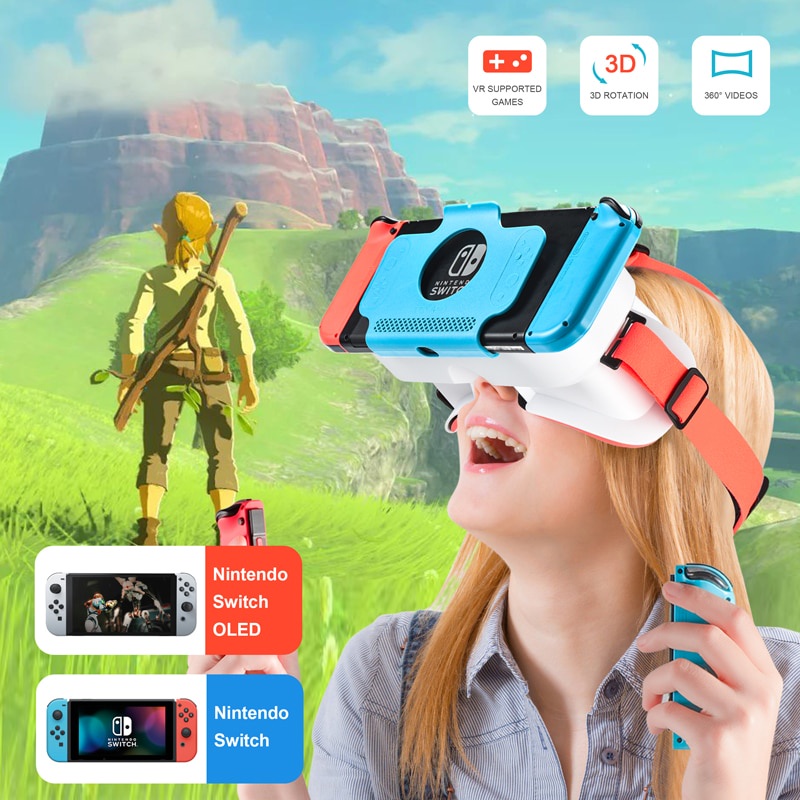 Gafas 3D VR Para Nintendo Switch/NS OLED De Realidad Virtual