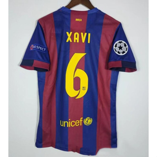 Camiseta De Fútbol retro 14 15 barcelona messi neymar jr home final Hombre  s-xxl