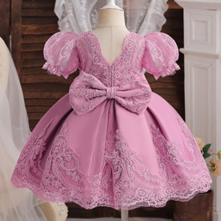 Vestido de bautizo niña, bautismo de encaje blanco y vestido de bautizo,  vestido de bautismo para niños pequeños 2t, vestido bautismal, niña de las  flores del bebé, vestido de bendición 