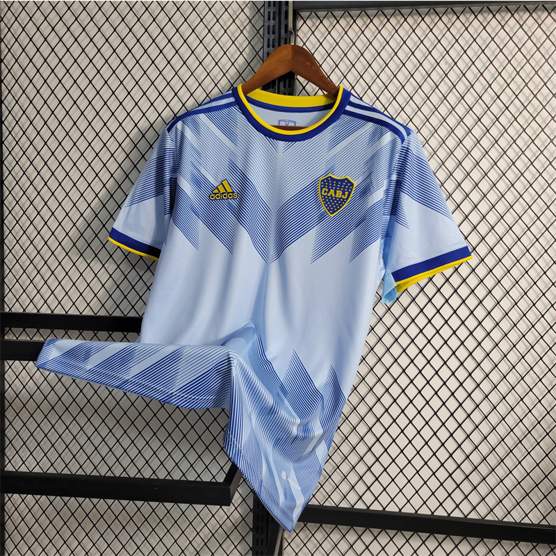 23/24 Boca Juniors 2023 2024 Tercera Camiseta De Fútbol De Visitante