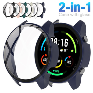 (3+1) For Polar M400 / M430 Smart Watch (3pcs) Screen Protector Tempered  Glass and (1pcs) Soft TPU Protective Case Cover
