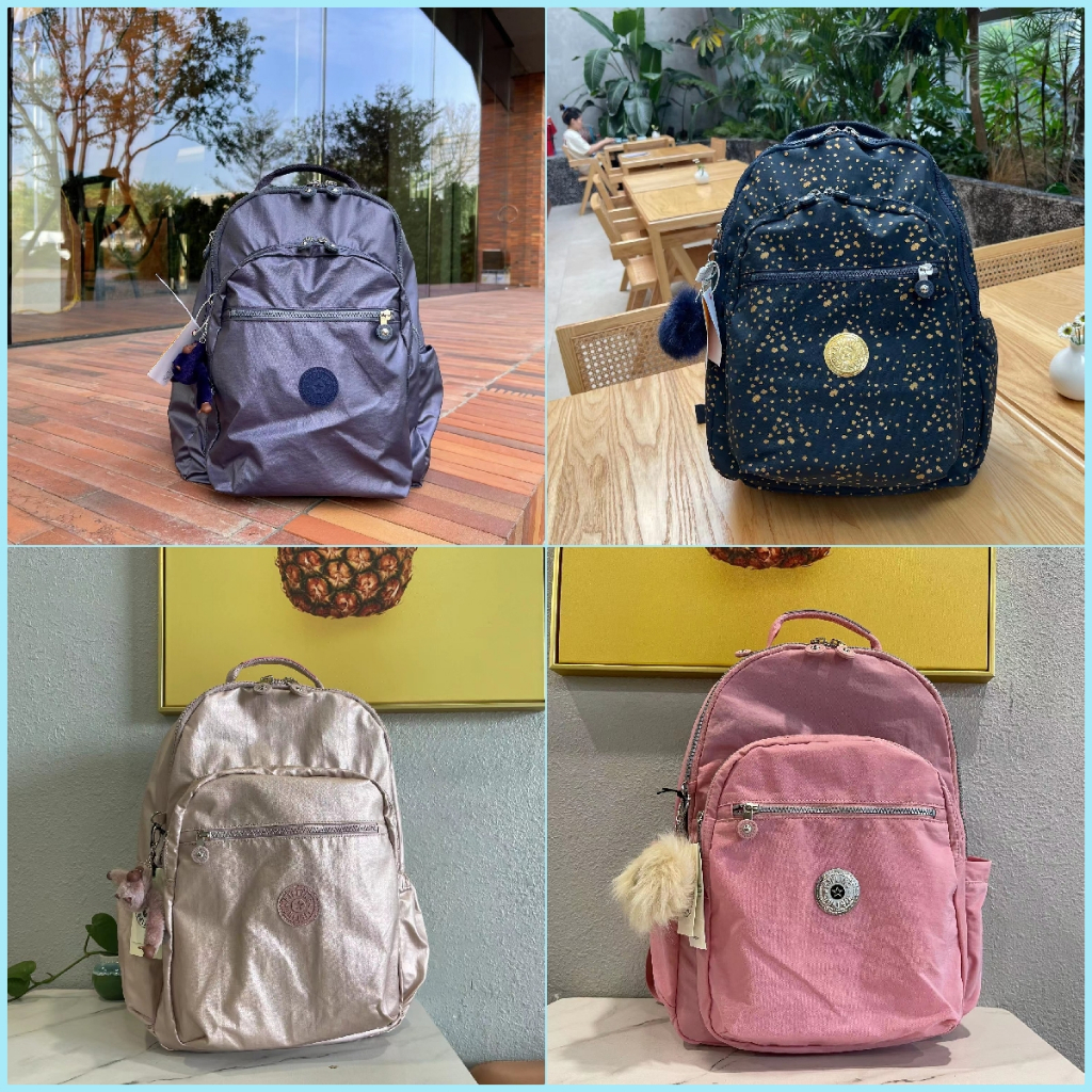 Kipling Mochila De Moda De La Marca Casual De Gran Capacidad Bolsa