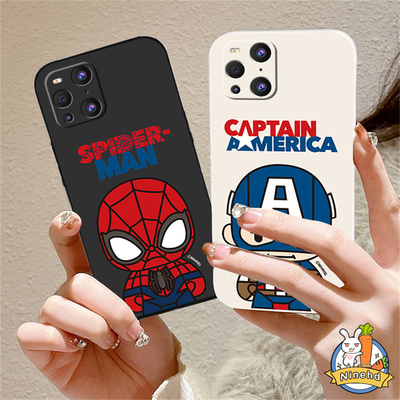 Funda para Xiaomi Redmi 9AT Oficial de Marvel Capitán América